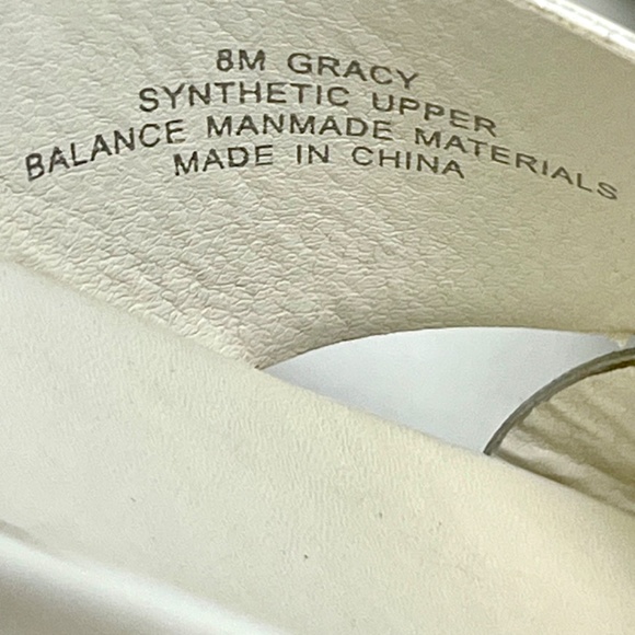 Dolce Vita Gracy off white platform slide sandal size 8 - Picture 11 of 12